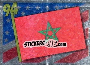 Sticker Bandera - Mundial De Futbol USA 94 n. 355 - Navarrete