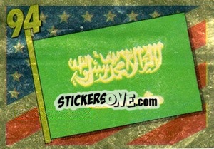 Sticker Bandera - Mundial De Futbol USA 94 n. 357 - Navarrete