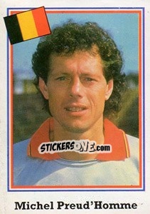 Sticker Michel Preud'Homme - Mundial De Futbol USA 94 - Navarrete