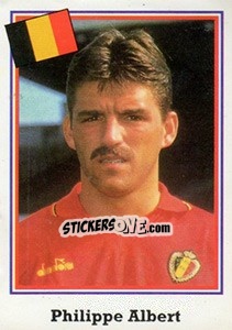 Sticker Philippe Albert - Mundial De Futbol USA 94 n. 363 - Navarrete