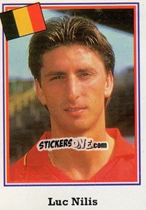 Sticker Luc Nilis - Mundial De Futbol USA 94 - Navarrete