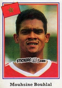 Sticker Mouhsine Bouhlal - Mundial De Futbol USA 94 n. 381 - Navarrete
