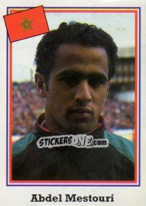Sticker Abdel Mastouri - Mundial De Futbol USA 94 n. 384 - Navarrete