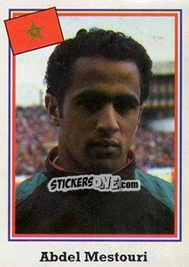 Cromo Abdel Mastouri - Mundial De Futbol USA 94 - Navarrete