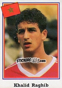 Sticker Khalid Raghib - Mundial De Futbol USA 94 n. 386 - Navarrete
