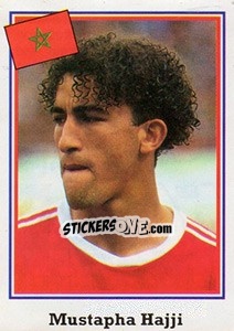 Sticker Mustapha Hajji - Mundial De Futbol USA 94 n. 390 - Navarrete