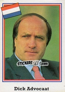 Sticker Dick Advocaat - Mundial De Futbol USA 94 n. 392 - Navarrete