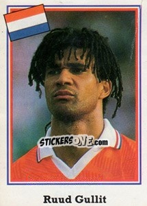 Sticker Ruud Gullit - Mundial De Futbol USA 94 n. 398 - Navarrete