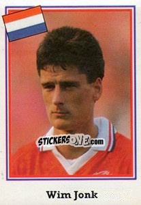 Cromo Wim Jonk - Mundial De Futbol USA 94 n. 399 - Navarrete
