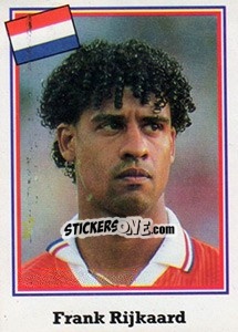 Cromo Frank Rijkaard - Mundial De Futbol USA 94 - Navarrete