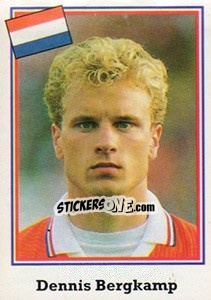 Sticker Dennis Bergkamp - Mundial De Futbol USA 94 n. 405 - Navarrete