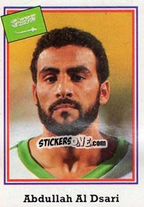 Figurina Abdullah Al Dsari - Mundial De Futbol USA 94 - Navarrete