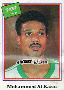 Sticker Mohammed Al Karni - Mundial De Futbol USA 94 n. 412 - Navarrete