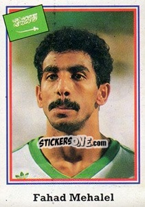 Sticker Fahad Mehalel - Mundial De Futbol USA 94 - Navarrete