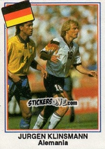 Figurina Jurgen Klinsmann (Alemania) - Mundial De Futbol USA 94 - Navarrete