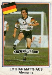 Sticker Lothar Matthäus (Alemania) - Mundial De Futbol USA 94 - Navarrete