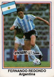Sticker Fernando Redondo (Argentina) - Mundial De Futbol USA 94 n. B2 - Navarrete