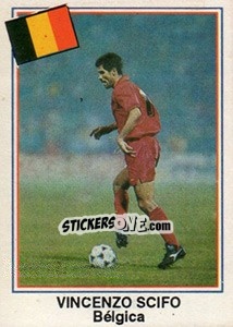 Sticker Vincenzo Scifo (Bélgica) - Mundial De Futbol USA 94 n. B5 - Navarrete