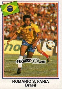 Sticker Romario S. Faria (Brasil) - Mundial De Futbol USA 94 n. B10 - Navarrete
