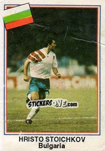 Sticker Hristo Stoichkov (Bulgaria) - Mundial De Futbol USA 94 - Navarrete