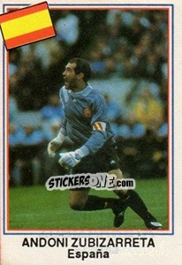 Sticker Andoni Zubizarreta (España) - Mundial De Futbol USA 94 n. C7 - Navarrete