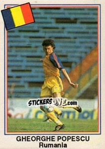 Sticker Gheorghe Popescu (Rumania) - Mundial De Futbol USA 94 n. D8 - Navarrete