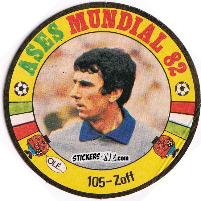 Sticker Dino Zoff - Ases Mundiales. España 82 n. 105 - Reyauca
