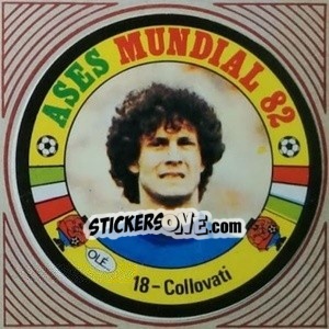 Sticker Collovati - Ases Mundiales. España 82 n. 18 - Reyauca