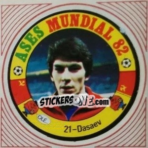 Sticker Dasaev - Ases Mundiales. España 82 - Reyauca