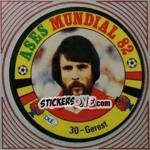 Sticker Gerest - Ases Mundiales. España 82 n. 30 - Reyauca