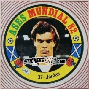 Sticker Jordan - Ases Mundiales. España 82 - Reyauca