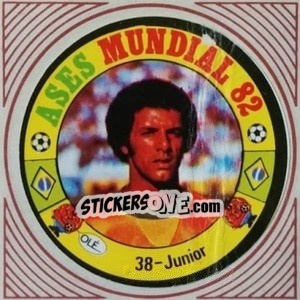 Sticker Junior - Ases Mundiales. España 82 - Reyauca