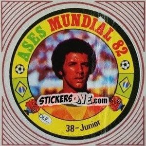 Sticker Junior - Ases Mundiales. España 82 n. 38 - Reyauca