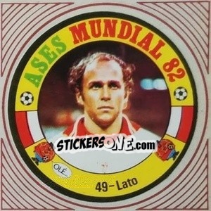 Sticker Lato - Ases Mundiales. España 82 - Reyauca