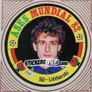 Sticker Littharski - Ases Mundiales. España 82 n. 50 - Reyauca