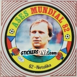 Cromo Netolika - Ases Mundiales. España 82 - Reyauca