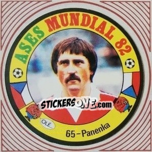 Sticker Panenka - Ases Mundiales. España 82 - Reyauca