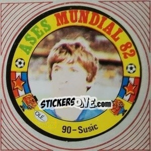 Sticker Susik - Ases Mundiales. España 82 - Reyauca
