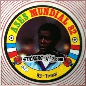 Sticker Tresor - Ases Mundiales. España 82 n. 93 - Reyauca