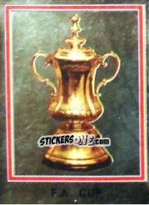 Sticker F.A. Cup - UK Football 1977-1978 n. 1 - Panini