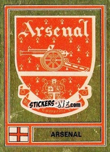 Sticker Team Badge - UK Football 1977-1978 - Panini