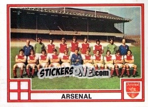 Sticker Team Photo - UK Football 1977-1978 n. 6 - Panini