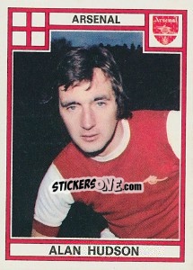 Cromo Alan Hudson - UK Football 1977-1978 - Panini