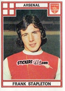 Figurina Frank Stapleton - UK Football 1977-1978 - Panini