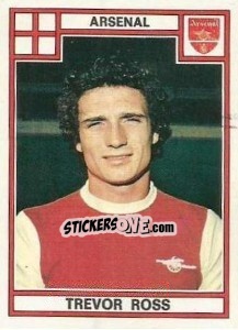 Figurina Trevor Ross - UK Football 1977-1978 - Panini