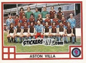 Cromo Team Photo - UK Football 1977-1978 - Panini