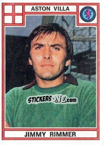 Cromo Jimmy Rimmer - UK Football 1977-1978 - Panini