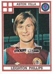 Sticker Leighton Phillips - UK Football 1977-1978 - Panini