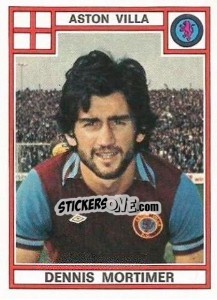 Sticker Des Mortimer - UK Football 1977-1978 - Panini