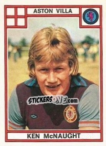 Sticker Ken McNaught - UK Football 1977-1978 n. 34 - Panini